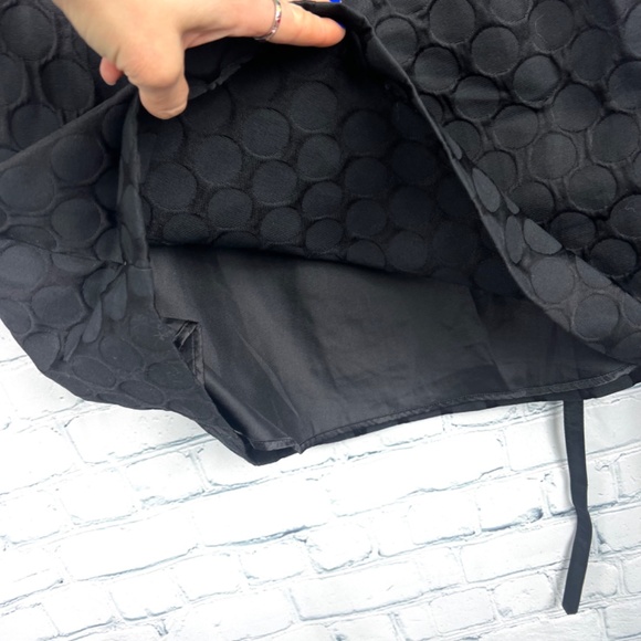 👗NWT🤩 |•WHITE HOUSE BLACK MARKET•|Strapless Polka Dot Fit & Flare - Picture 13 of 16